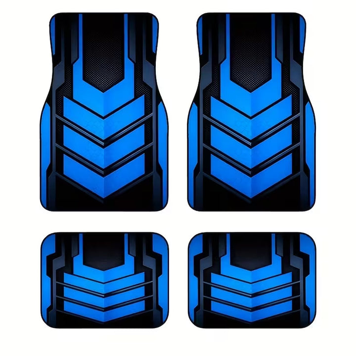 Drop Shipping Stain Resistant Floor Mat All Season Universal Car Foot Mat 4 Piece Set Drop Shipping