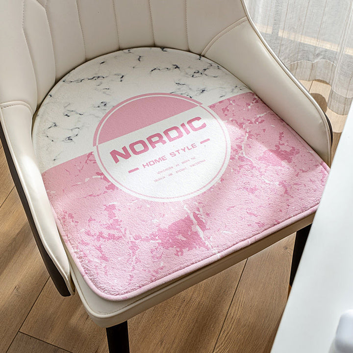 Nordic Light Luxury Seat Cushion Office Fall/Winter Thickened