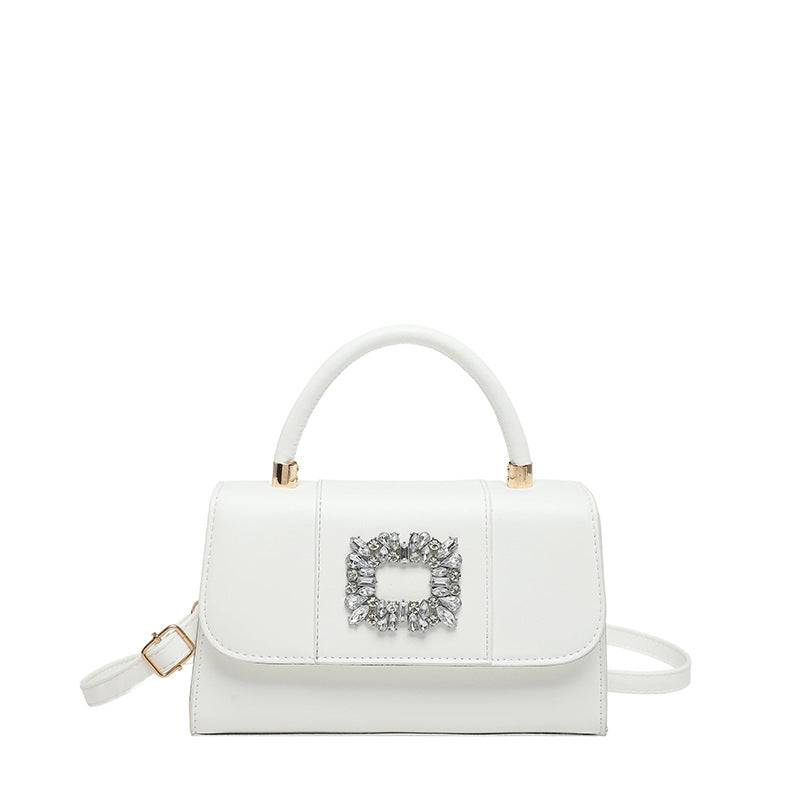 Popular Fashion Handheld Small Square Bag Women Summer New Light Luxury Stylish Shoulder Bag Crossbody Bag
