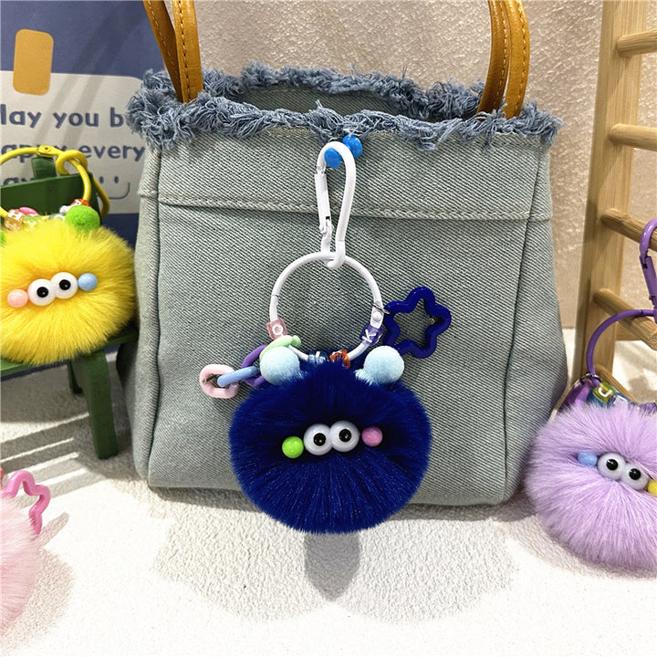 Cute Keychain Creative Plush Doll Hanging Student Plush Toy Gift