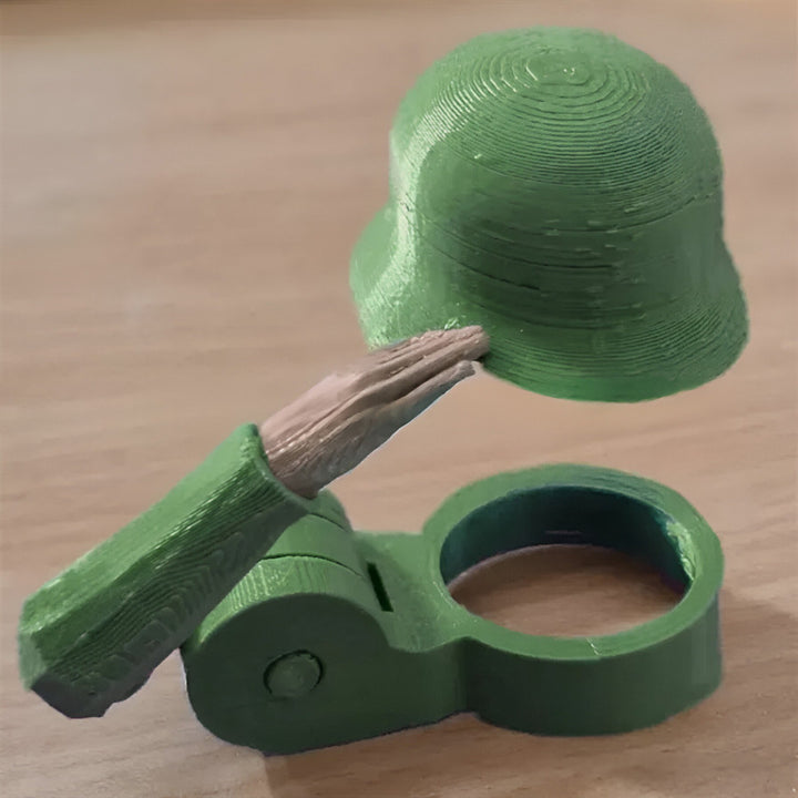 Soldier Salute Beer Bottle Helmet Helmet