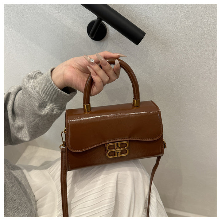 Fashion Small Square Bag Women Summer New Stylish Crossbody Bag Texture Unique Shoulder Bag