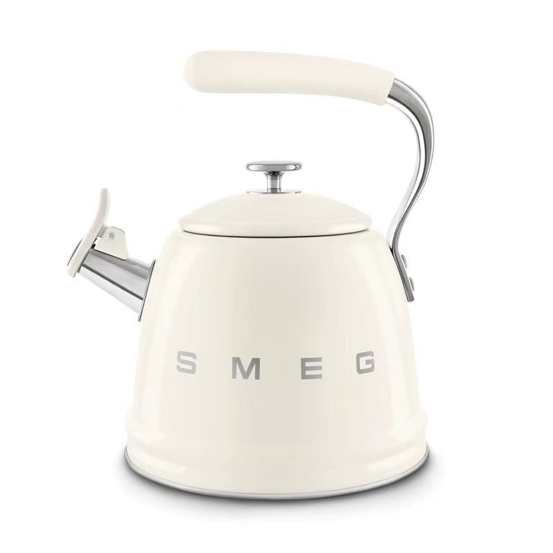 SMEG斯麦格鸣笛烧水壶复古家用304不锈钢大容量便携式户外鸣音