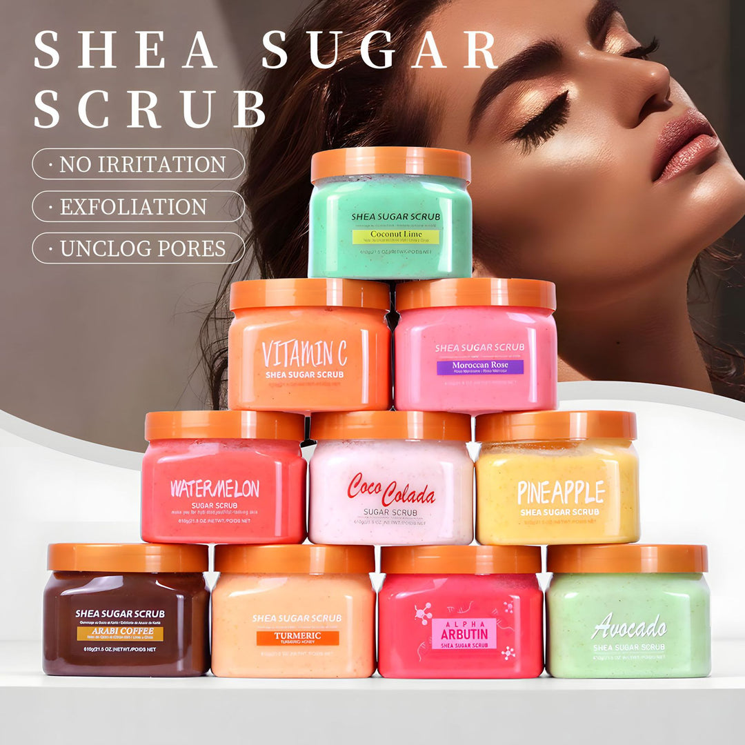shea sugar scrub Body Scrub Dead Skin Moisturizing Gentle
