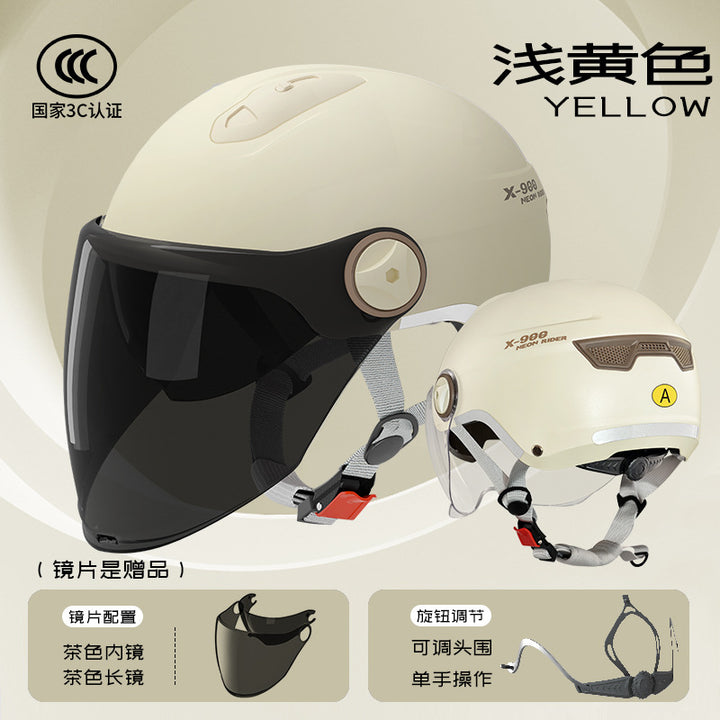 3 c Motorcycle Helmet Men's Women's