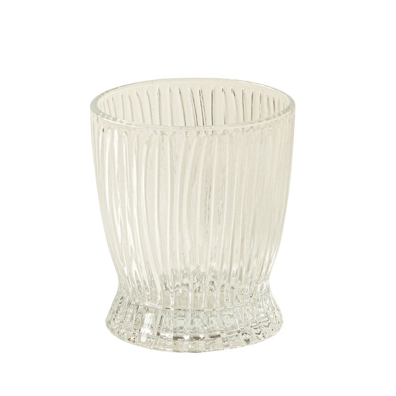 Creative Light Luxury Nordic Glass Cup Transparent Cup Coffee Cup Premium Design Home Water Cup