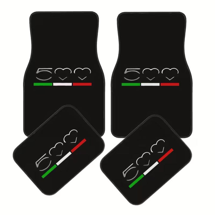Drop Shipping Stain Resistant Floor Mat All Season Universal Car Foot Mat 4 Piece Set Drop Shipping