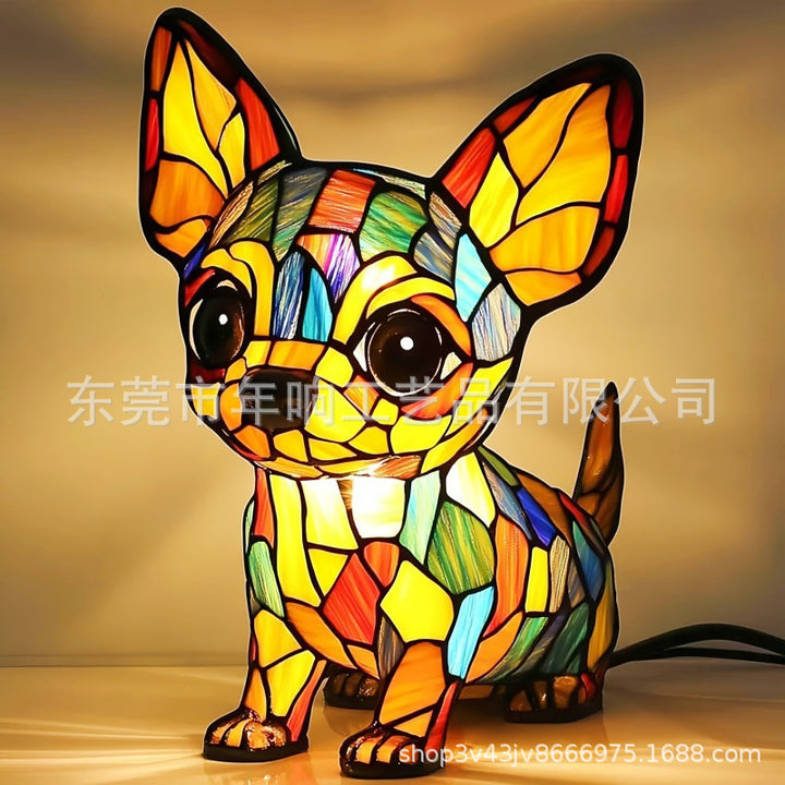 跨境新款Cat Lamp-Dachshund Lamp-Bigfoot Lamp动物LED灯摆件