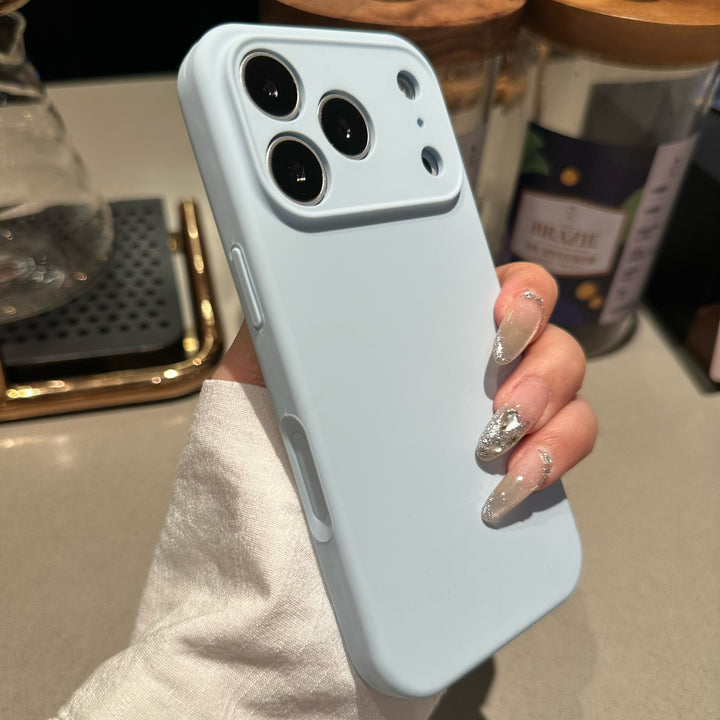 For iPhone17 Pro Max Liquid Silicone Phone CaseiPhone16 AI Shockproof
