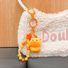 新款水豚噜噜公仔钥匙扣书包挂件小饰品超市小卖铺文创店批发网红