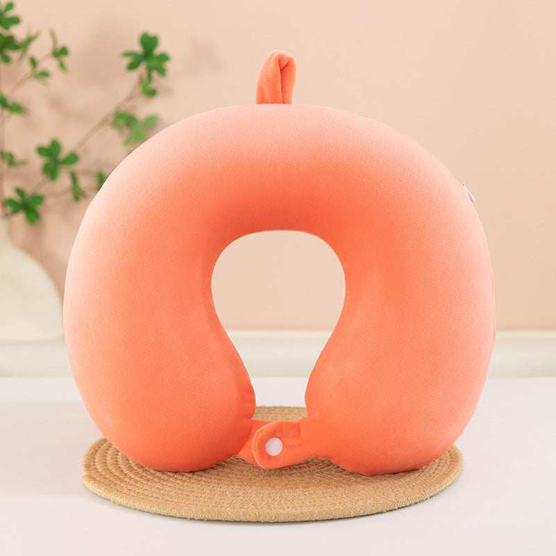 Memory Foam U Neck Pillow Travel Gift Logo