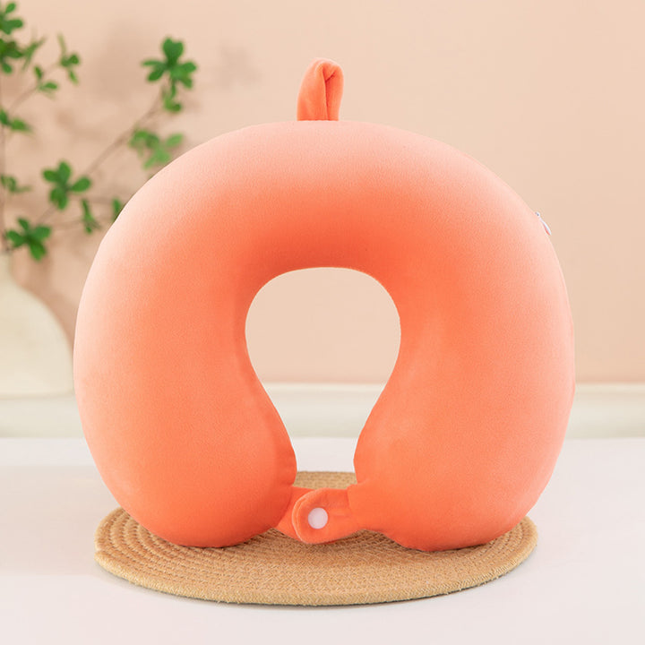 Memory Foam U Neck Pillow Travel Gift Logo