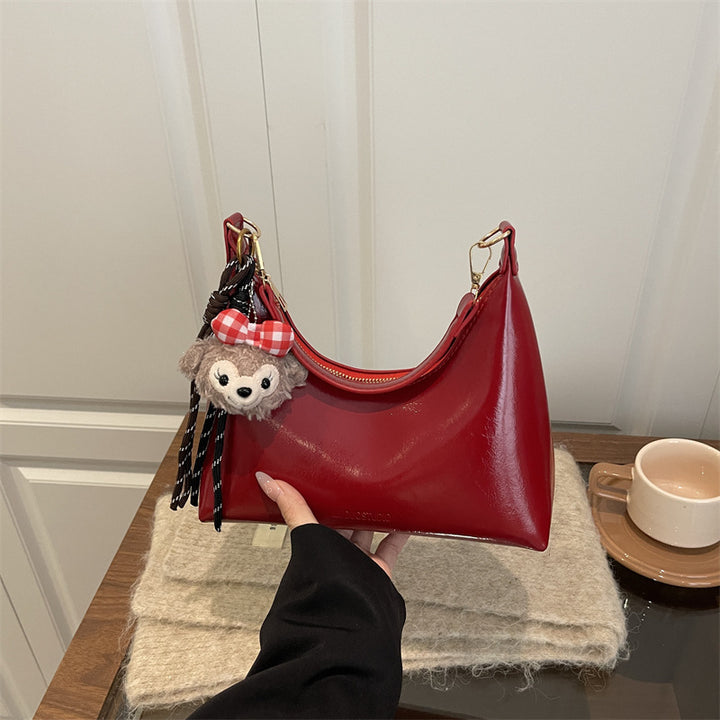Unique Design Texture Vintage Shoulder Crossbody New Casual Popular Underarm Commuter