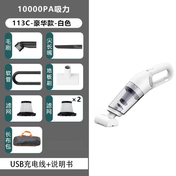 Car Cordless Handheld Vacuum – Strong Suction Mini Portable Cleaner