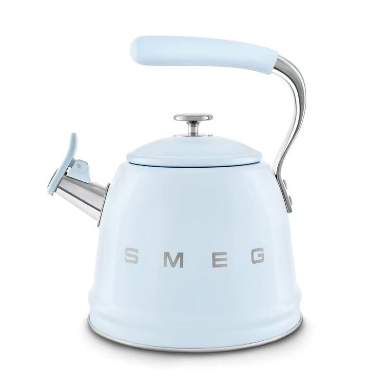 SMEG斯麦格鸣笛烧水壶复古家用304不锈钢大容量便携式户外鸣音
