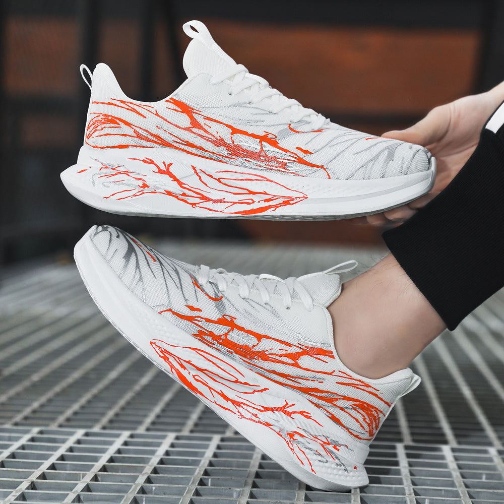 New Couple Sports Casual Shoes Running Shoes Fashion Versatile Student Running Shoes Men