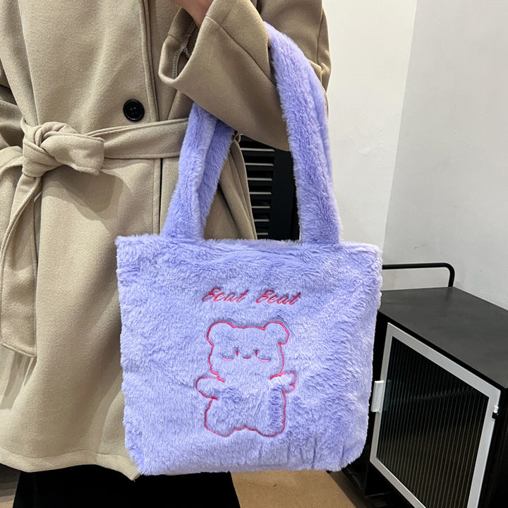 Fall/Winter New Tote Bag Small Large Capacity Shoulder Bag Versatile Student
