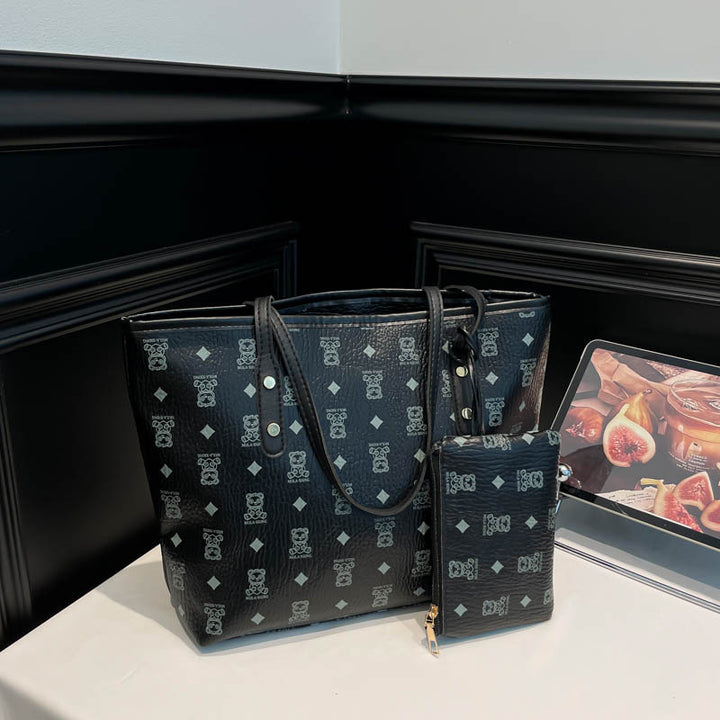Vintage Tote Bag Women Spring Summer New Fashion Large Capacity Shoulder Bag Premium Feel Underarm Bag