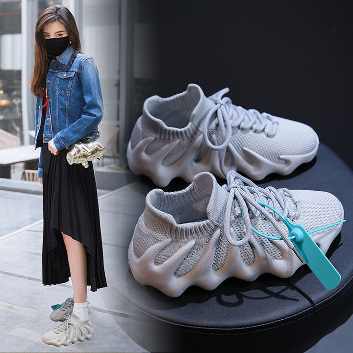 Women Shoes New Summer Sneakers Breathable 450 Casual Shoes Korean Style Running Shoes Women