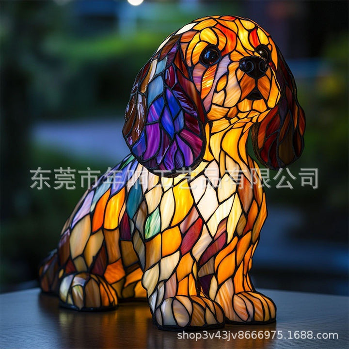 跨境新款Cat Lamp-Dachshund Lamp-Bigfoot Lamp动物LED灯摆件