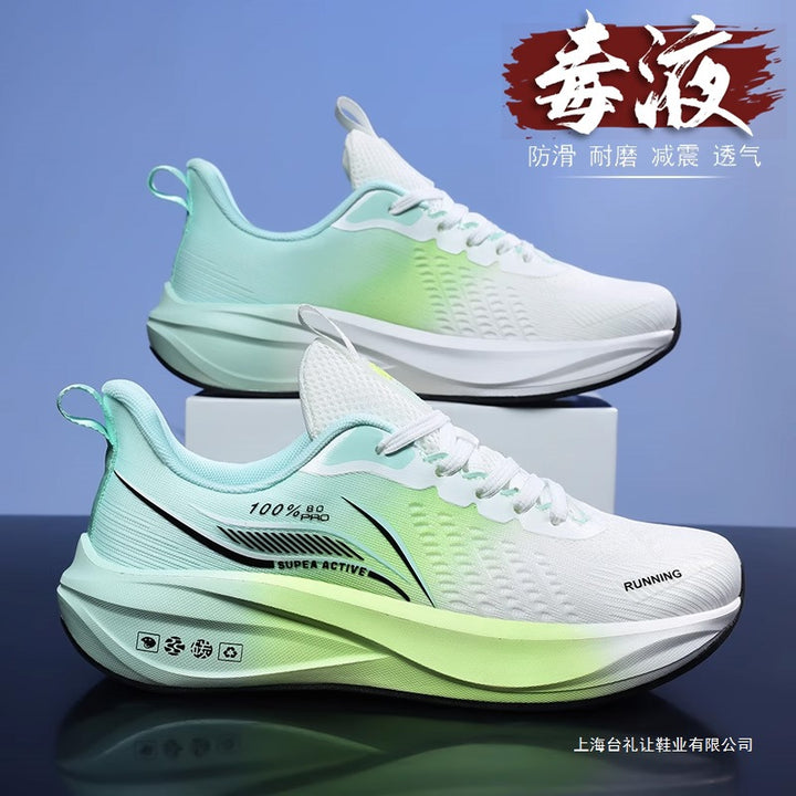 Running Shoes Men Spring New Breathable Ultra Light Sneakers Shoes