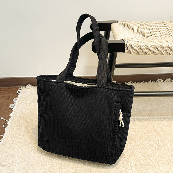 Korean Style Minimalist Fashion Women's Bag Single Shoulder Underarm Bag Large Capacity Tote Bag Tote Bag Tre