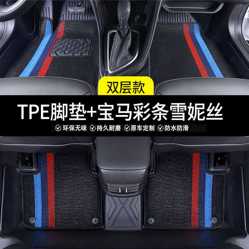 Universal TPE Car Floor Mat – Full Surround Odour-Free Waterproof Interior Pad