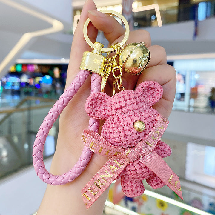 Cute Keychain Car Ins Hanging Plush Toy
