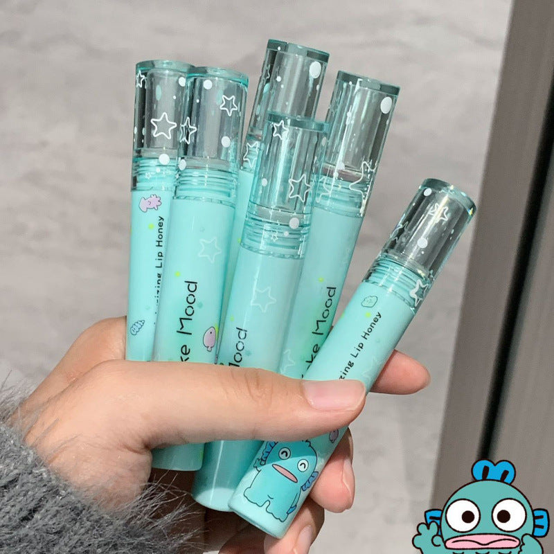 kekemood萌宠丑鱼水润唇蜜持色镜面唇釉保湿滋润显色淡唇纹美唇膏