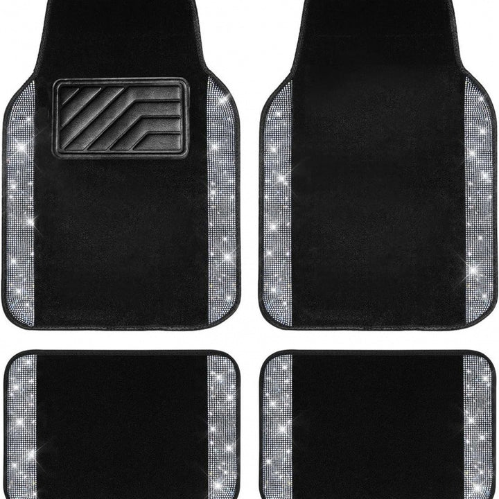 TEMU 4 Piece Set Vintage Car Foot Mat Stain Resistant Floor Mat Foot Mat Wholesale Carpet