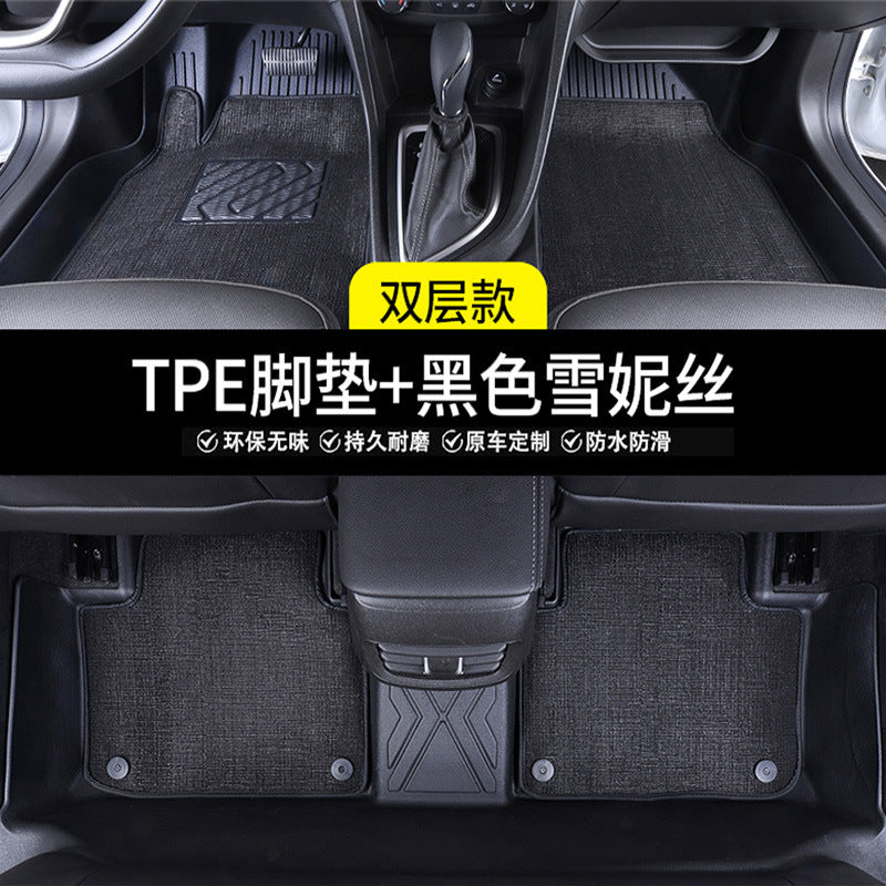Universal TPE Car Floor Mat – Full Surround Odour-Free Waterproof Interior Pad