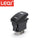 Rear lights尾灯图标 5脚红色双灯船型开关 24V镭雕LED翘板开关