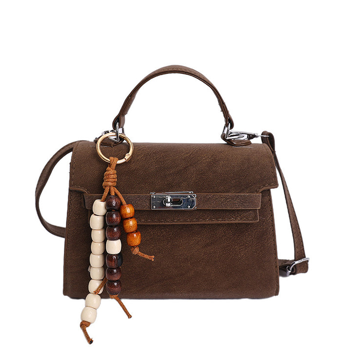 Large Capacity Casual New Trendy Fashion Texture Crossbody Handheld Small Square Bag Women