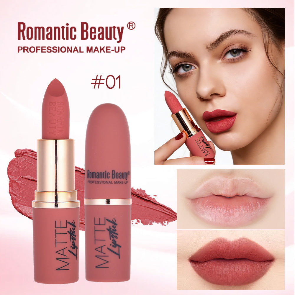 Lipstick Matte Frosted Waterproof Lip Gloss Lipstick
