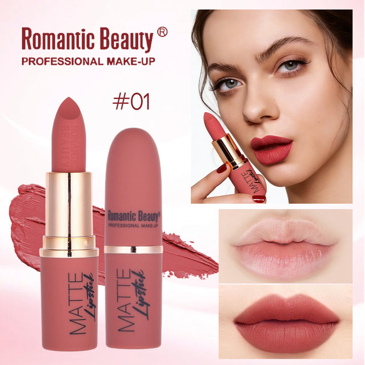 Lipstick Matte Frosted Waterproof Lip Gloss Lipstick