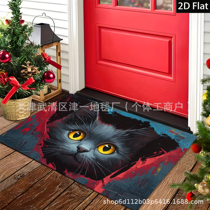 temu Drop Shipping 3 DEntryway Entryway Floor Mat Door Mat Stain Resistant Durable Floor Mat