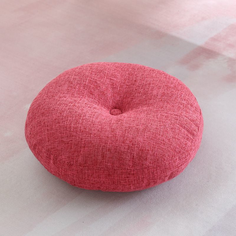 Large Linen Seat Cushion Thickened Japanese Style Seat Cushion