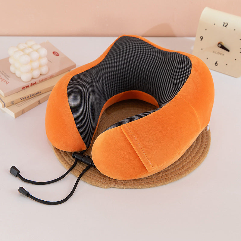 Memory Foam U Neck Pillow Travel Gift Logo