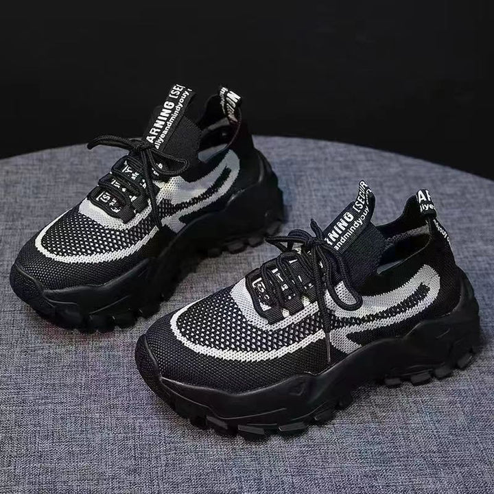Shoes Women Spring Women Shoes Casual Breathable Sneakers Women Thick Shoes Running Shoes Wholesale