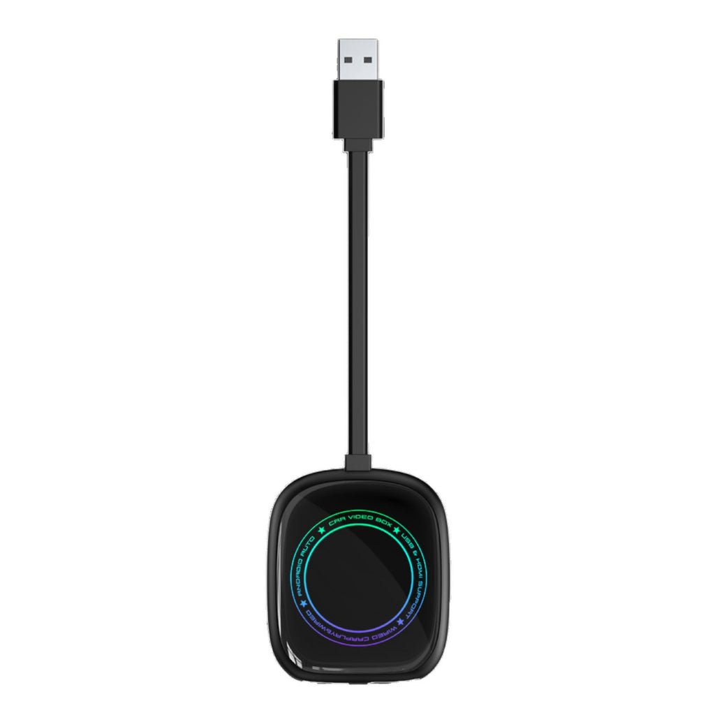 出口外销无线carplay ai box苹果安卓车载智能盒视频