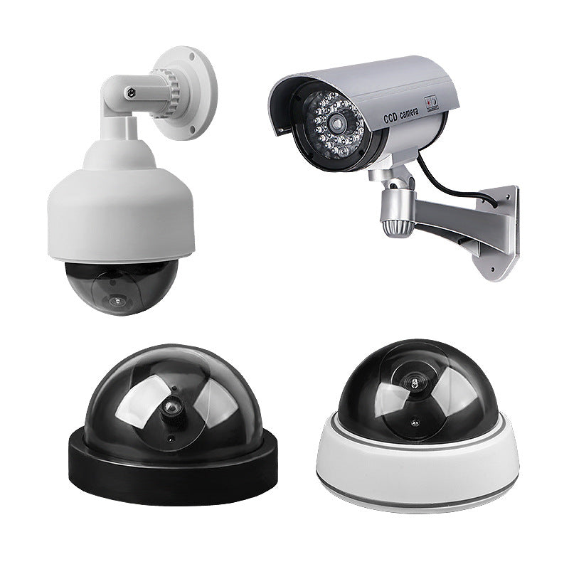 Realistic Fake Security Camera with LED – Dummy CCTV Anti-Theft Home Surveillance Model