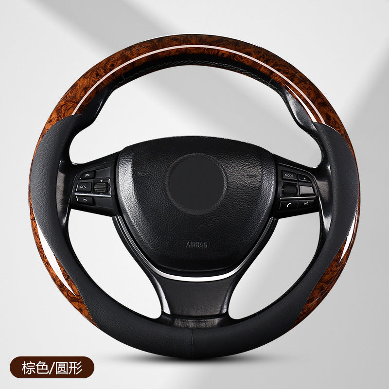 Steering Wheel Grip Cover Thin All Season Universal Car Moisture Wicking Non Slip Grip Cover