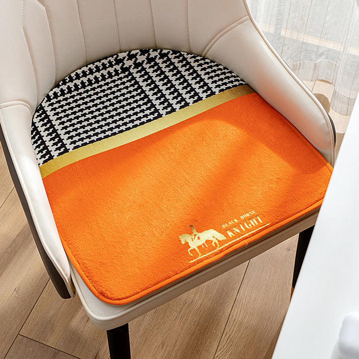 Nordic Light Luxury Seat Cushion Office Fall/Winter Thickened