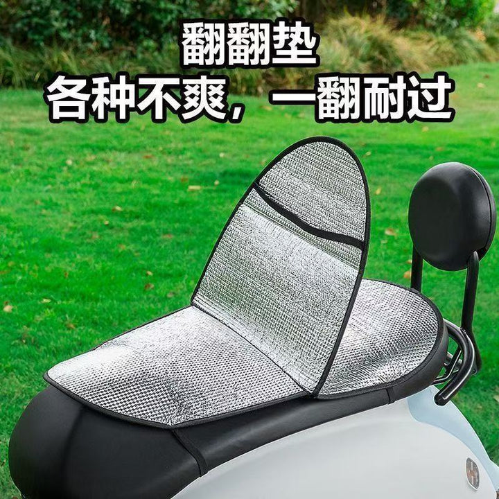 Motorcycle Double Layer Universal Seat Cover – Summer Anti-Scald Waterproof Sun __NS 94__tection Pad