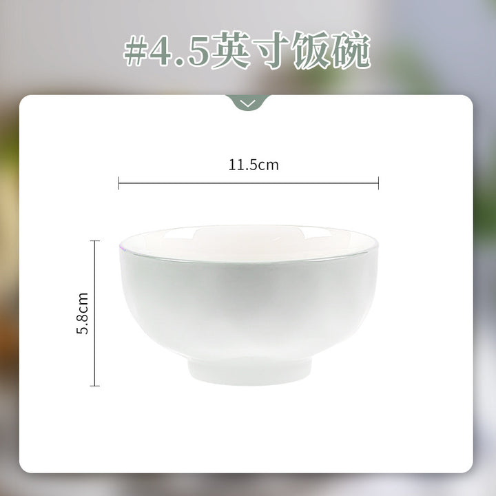 碗个人专用碗碟套装陶瓷高级感简约家用2025新款碗盘碗具餐具好看
