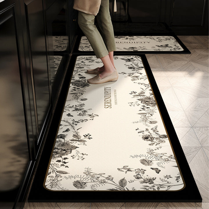 temu Kitchen Floor Mat Non Slip Special Stain Resistant Foot Mat Waterproof
