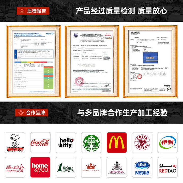 北欧定制高档纯色茶具杯子套装乔迁新居礼品家用轻奢陶瓷水壶批发