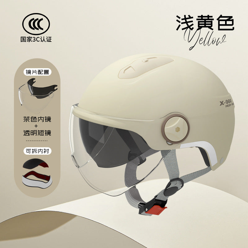 3 c Motorcycle Helmet Men's Women's