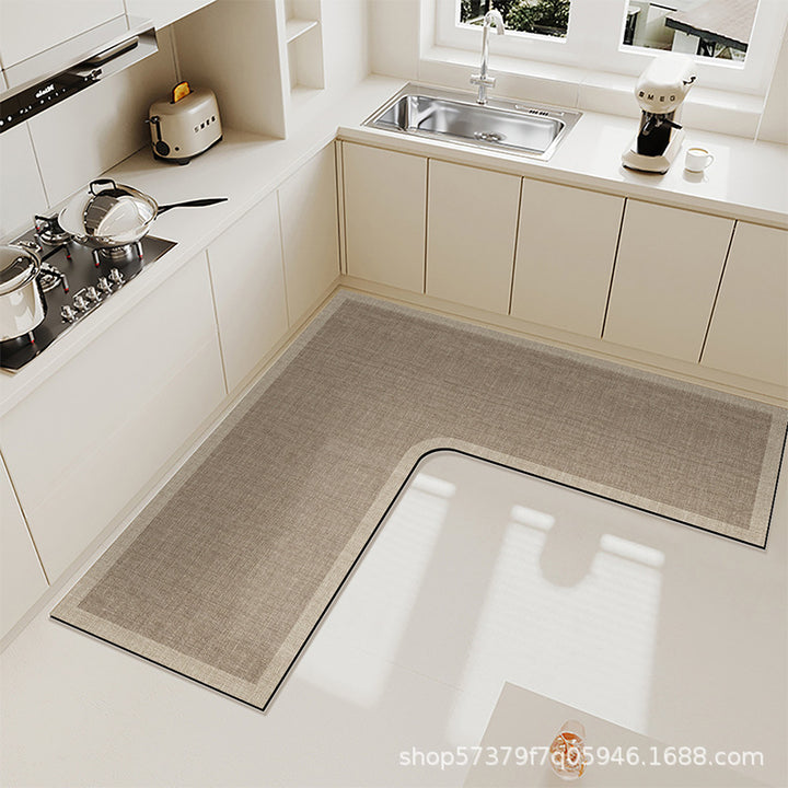 temu LKitchen Floor Mat Stain Resistant Non Slip Foot Mat Home Floor Mat