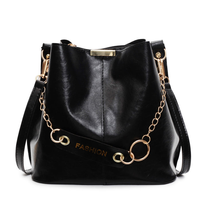 New Shoulder Bag Vintage Casual Fashion Tote Bag Stylish Large Capacity Commuter